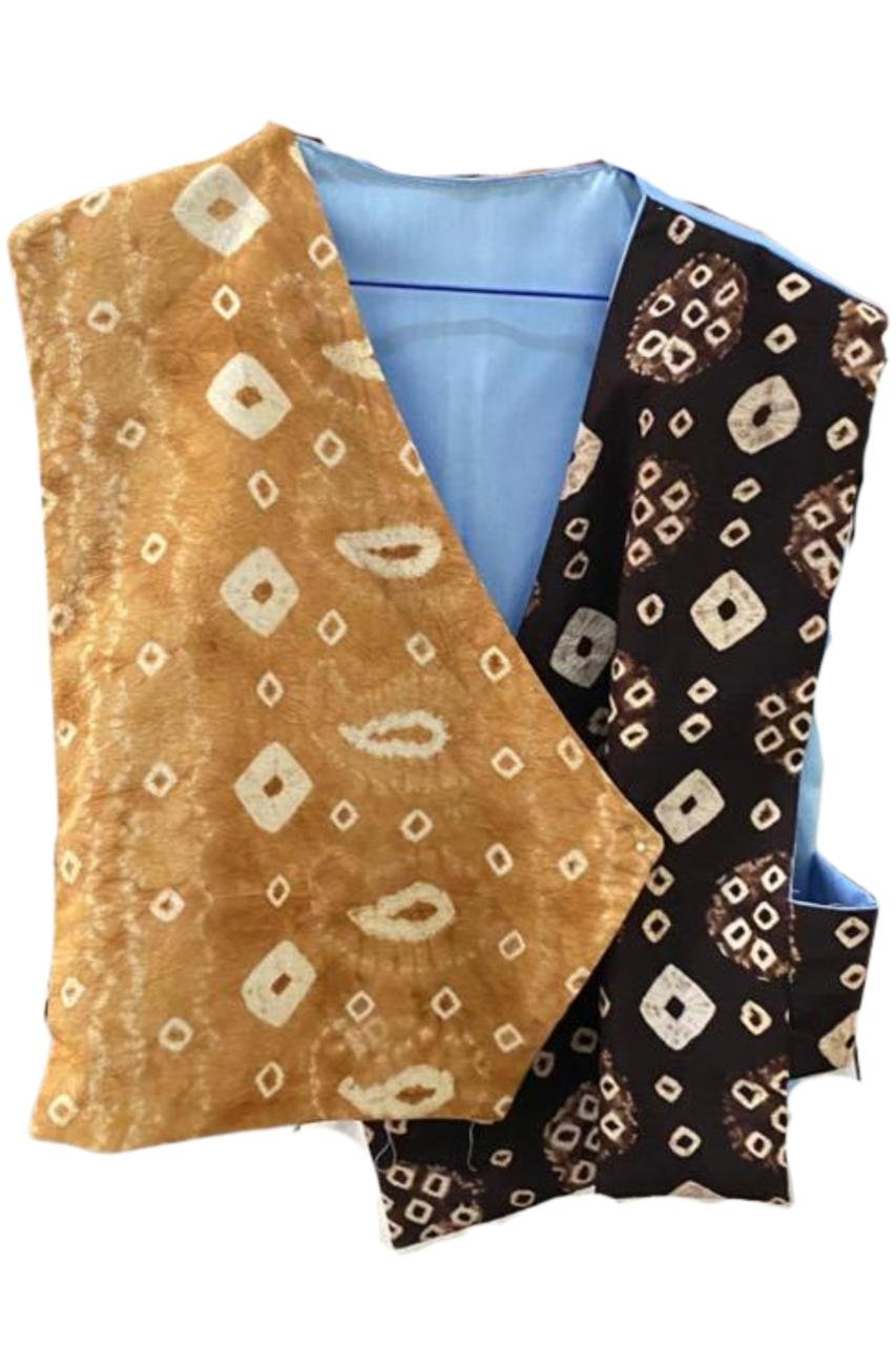 Vest Jumputan Mix 2 Warna