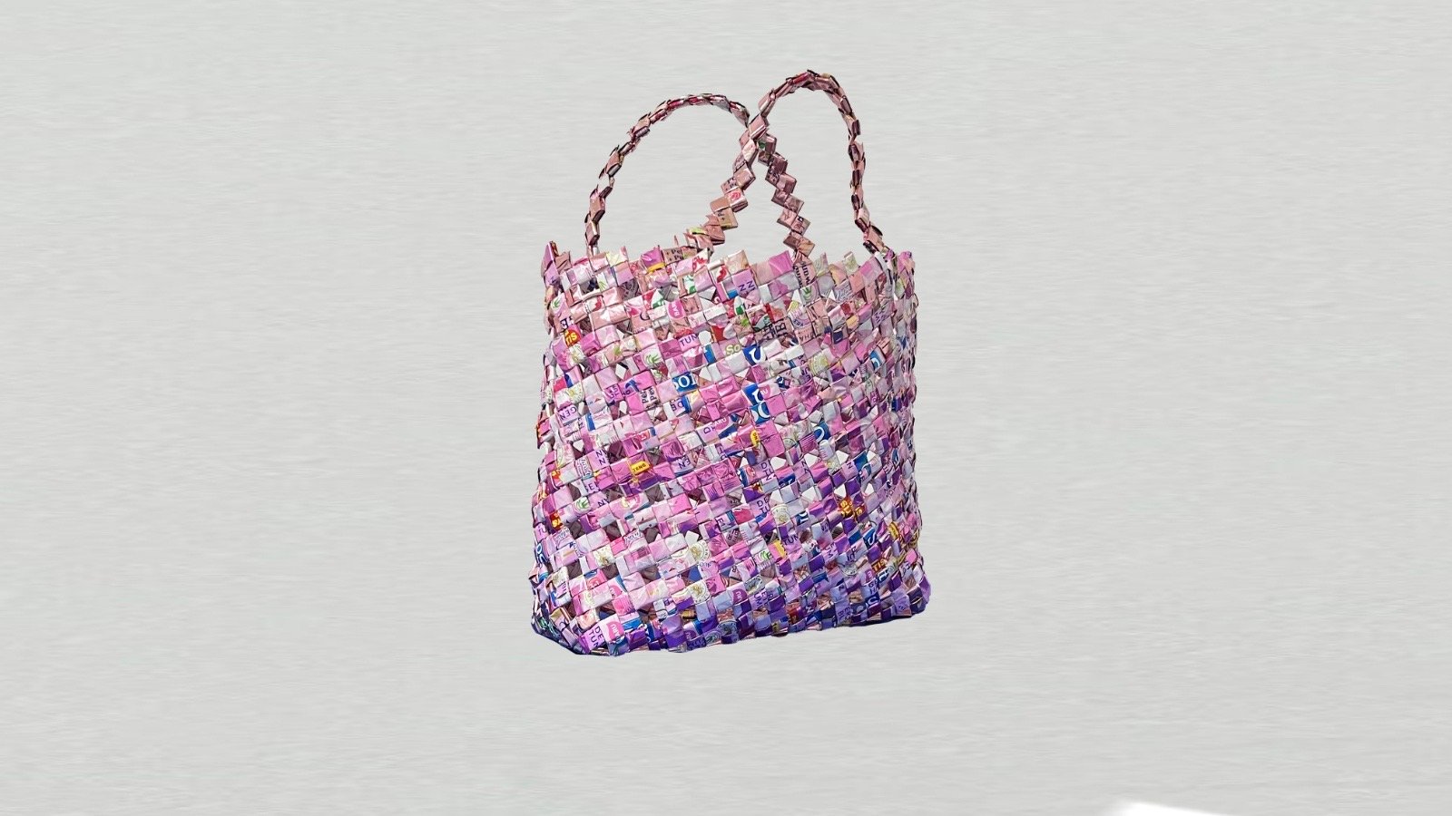 Totebag Eco Friendly (Tas Anyaman Daur Ulang Kemasan Plastik)